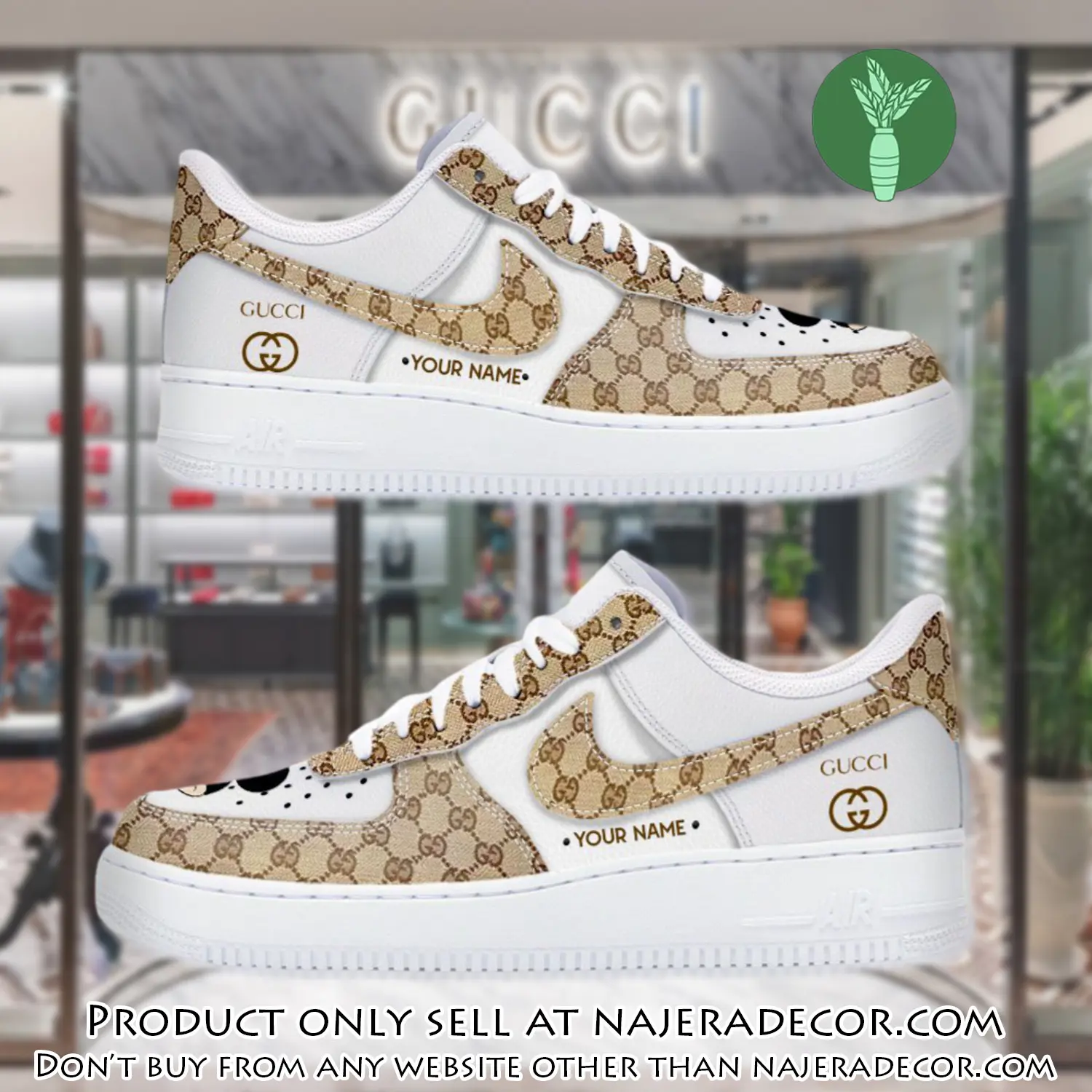 Gucci mickey pattern  luxury air force 1 sneakers limited af1 shoes oaf1026 njr1535767